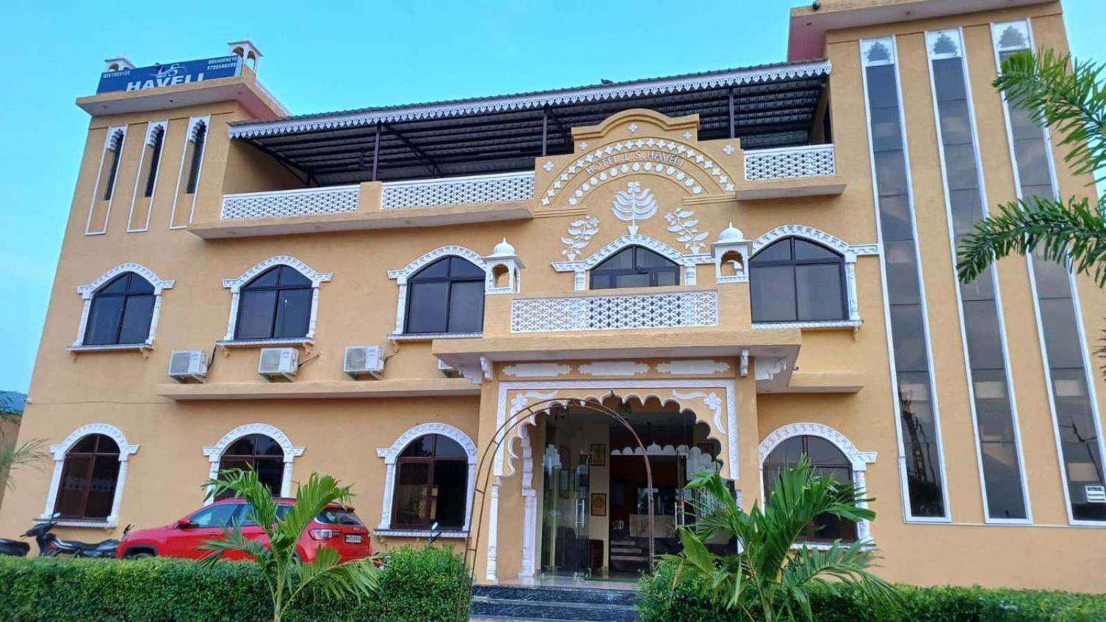L S Haveli Hotell Pushkar Exteriör bild